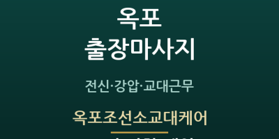 옥포조선소교대케어