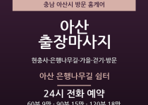 아산 출장마사지 - 현충사 은행나무길 가을… 출장마사지
